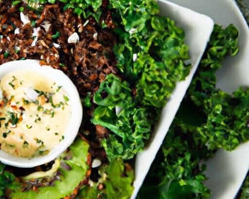 Power-Packed Kale & Quinoa Protein Bowl with Tahini Twist