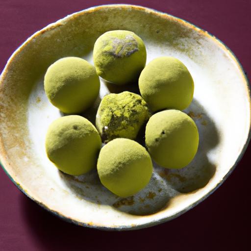Energize Naturally: Delicious Matcha Green Tea Energy Balls