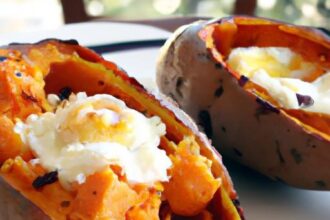 Protein-Packed Egg Stuffed Sweet Potatoes: A Wholesome Twist