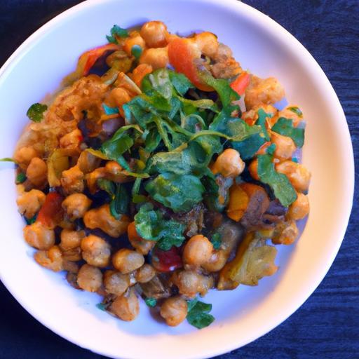 Vegan Chickpea & Sweet Potato Tikka Masala: A Flavorful Twist