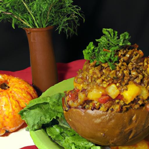 Hearty Lentil-Stuffed Butternut Squash: A Cozy Fall Feast