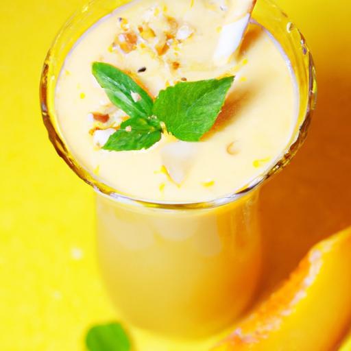Golden Peach Sunrise Smoothie: A Bright Boost of Flavor