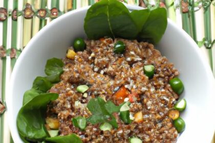 Power-Packed Lentil & Quinoa Protein Bowl for Vitality Boost