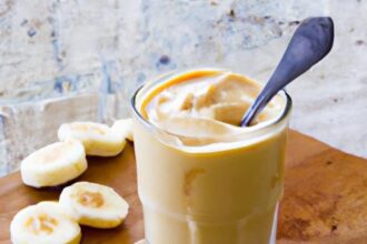 Creamy Peanut Butter & Banana Smoothie: Nutritious Bliss