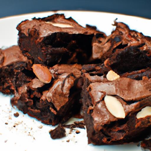 Decadent Dark Chocolate & Almond Protein Brownies Recipe