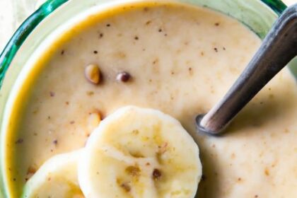 Energize Naturally: Magnesium-Rich Banana & Almond Smoothie