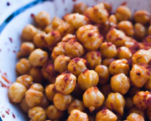 Crunchy Roasted Chickpeas with Smoky Paprika Zest!