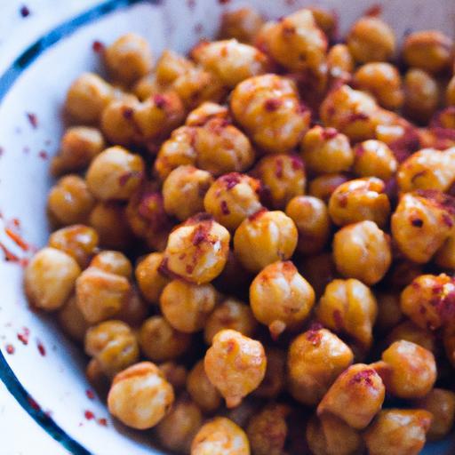 Crunchy Roasted Chickpeas with Smoky Paprika Zest!