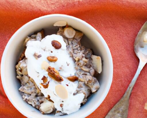 Energize Mornings: Overnight Oats with Chia & Almond Butter