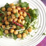 Kick Up Your Greens: Spicy Roasted Chickpea Salad Recipe