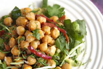 Kick Up Your Greens: Spicy Roasted Chickpea Salad Recipe