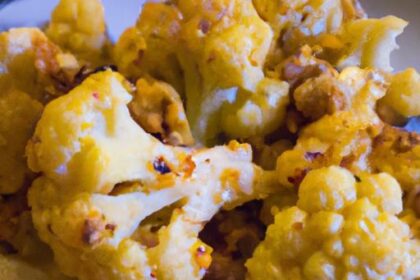 Golden Roasted Cauliflower: Turmeric & Garlic Bliss Unveiled
