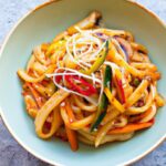 Quick & Flavorful: 15-Minute Kimchi Udon Stir Fry Delight