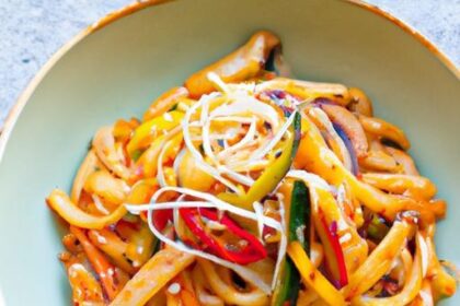 Quick & Flavorful: 15-Minute Kimchi Udon Stir Fry Delight