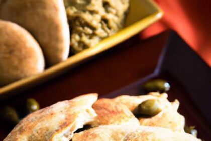 Aromatic Whole Wheat Pita with Za’atar and Olive Oil Delight