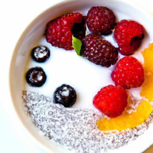 Tropical Delight: Chia Pudding with Coconut & Berries Boost