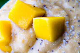 Tropical Twist: Thick Mango Pineapple Chia Smoothie Recipe