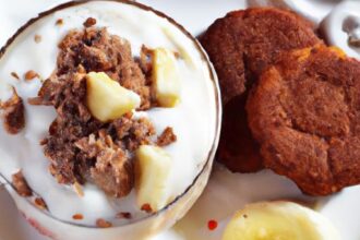 Creamy Banana Froyo Cookies & Cream Milkshake Delight