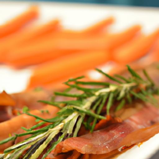 Sweet & ‍Savory: The Magic of Maple Bacon Wrapped Carrots