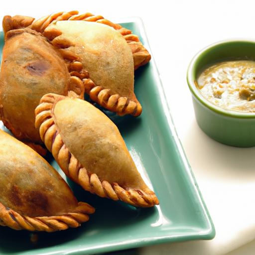 Thai-Inspired Empanadas ​Paired with Creamy Coconut ⁤Peanut Dip