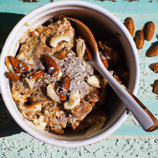 Energize Mornings: Overnight Oats with Chia & Almond Butter