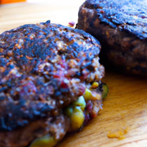 Hearty Homemade ‍Black Bean ‍& oat ‍Veggie Burgers Recipe