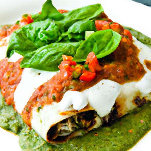 bold Flavor Fusion: Thai Basil Salsa verde Enchiladas Unveiled