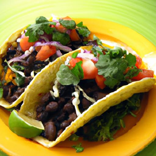 Zesty Black ⁤Bean Veggie Tacos: Fast, Flavorful ‍& Fresh