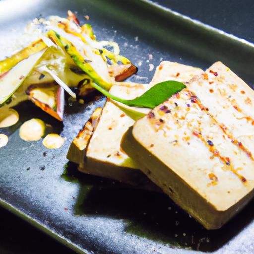 Savor Grilled Tofu with a Bold,Tangy Miso Glaze Twist