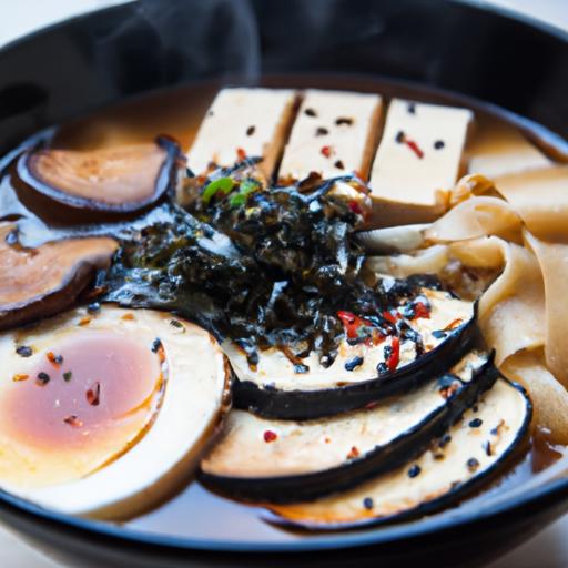 Savory Miso & Tofu Ramen: A Mushroom Lover's Delight