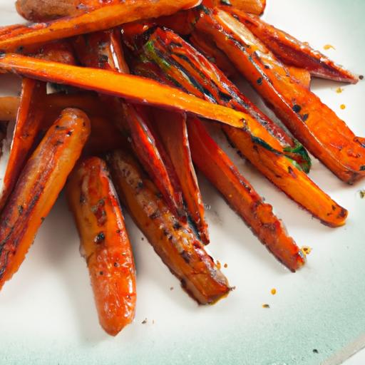 Sweet & Tangy Honey Balsamic Roasted Carrots Recipe