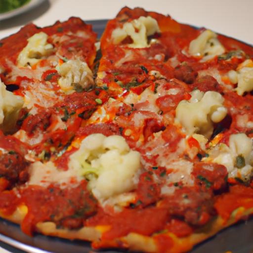 DIY Cauliflower Crust Pizza with Fresh Homemade Marinara