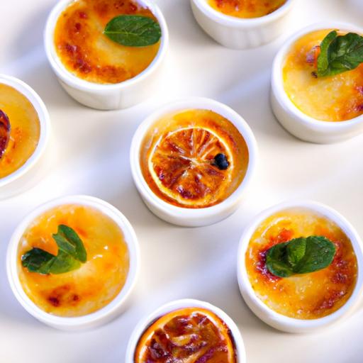 Zesty Orange Crème ‍Brûlée Cups:‍ A⁣ Citrus Twist on Classic Delight