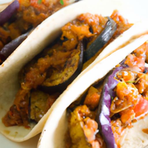 Spice Up Dinner: Gochujang-Grilled Eggplant Tacos Recipe