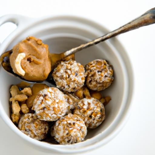 Power Up Your ⁣Day: Oatmeal Energy Bites with ⁤peanut Butter