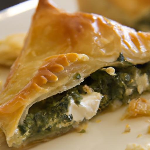 Golden Crispy Spanakopita: Spinach & Feta Phyllo Pie Delight