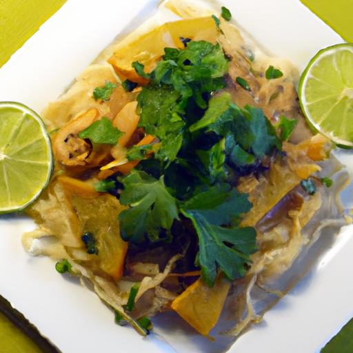 Light & Lively: Easy Chicken Spaghetti Squash Pad Thai