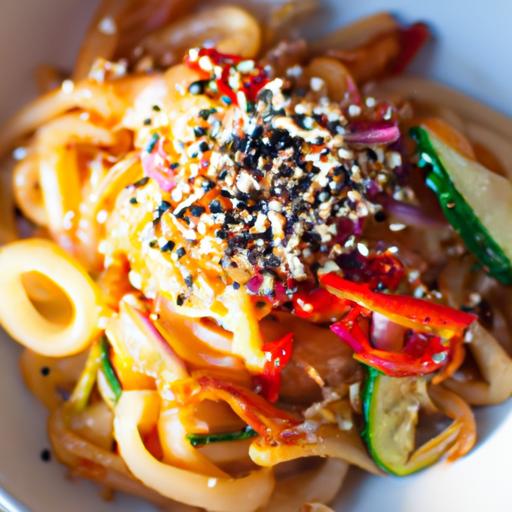 Quick‍ &​ Flavorful: 15-Minute⁣ Kimchi ⁢Udon Stir⁢ Fry Delight