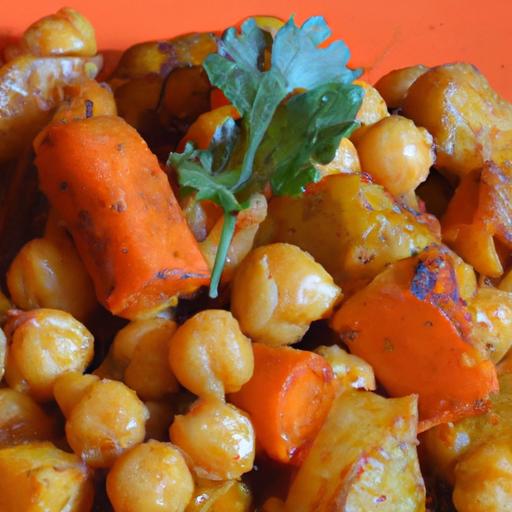 Vegan Chickpea & Sweet Potato Tikka Masala: A Flavorful Twist