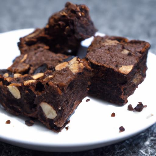 Decadent Dark Chocolate & Almond Protein Brownies Recipe
