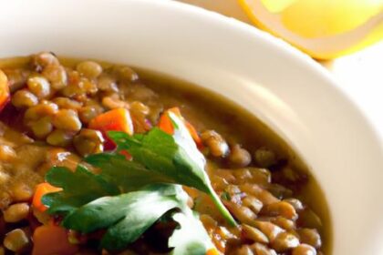 Hearty Lentil Soup with Carrots and Celery: A Nourishing Classic