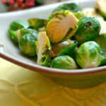Brighten Your Plate: Roasted Brussels Sprouts with Zesty Mustard Vinaigrette