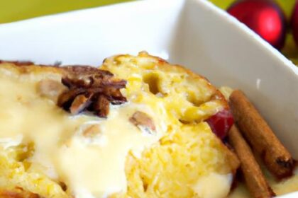 Cozy Eggnog French Toast Bake with Easy Make-Ahead Twist