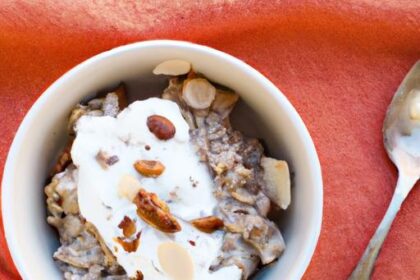 Energize Mornings: Overnight Oats with Chia & Almond Butter