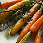 Sweet & Tangy Honey Balsamic Roasted Carrots Recipe