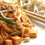 Delicious Tofu Pad Thai with Creamy Peanut Sauce Twist
