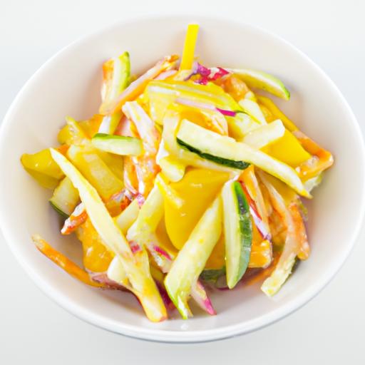 Zesty‍ carrot &⁣ Apple coleslaw: Fresh Twist with Lemon dressing