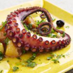 Savor Grilled Octopus: Zesty Lemon & Garlic Delight