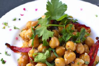 Fiery Roasted Chickpea Salad: A Bold & Healthy Delight