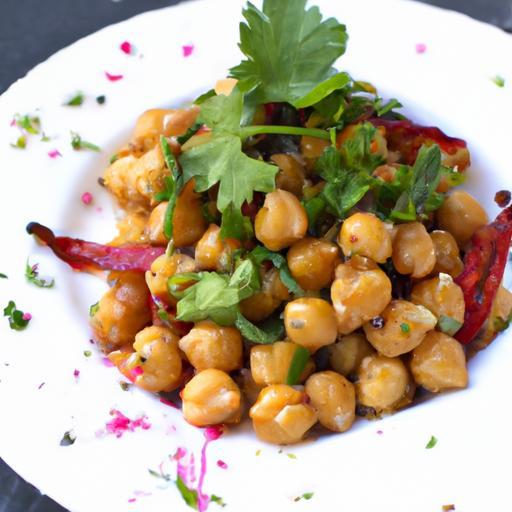 Fiery Roasted Chickpea Salad: A Bold & Healthy Delight